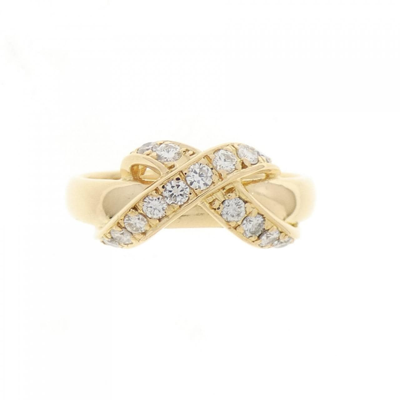 K18YG ダイヤモンド リング 0.25CT