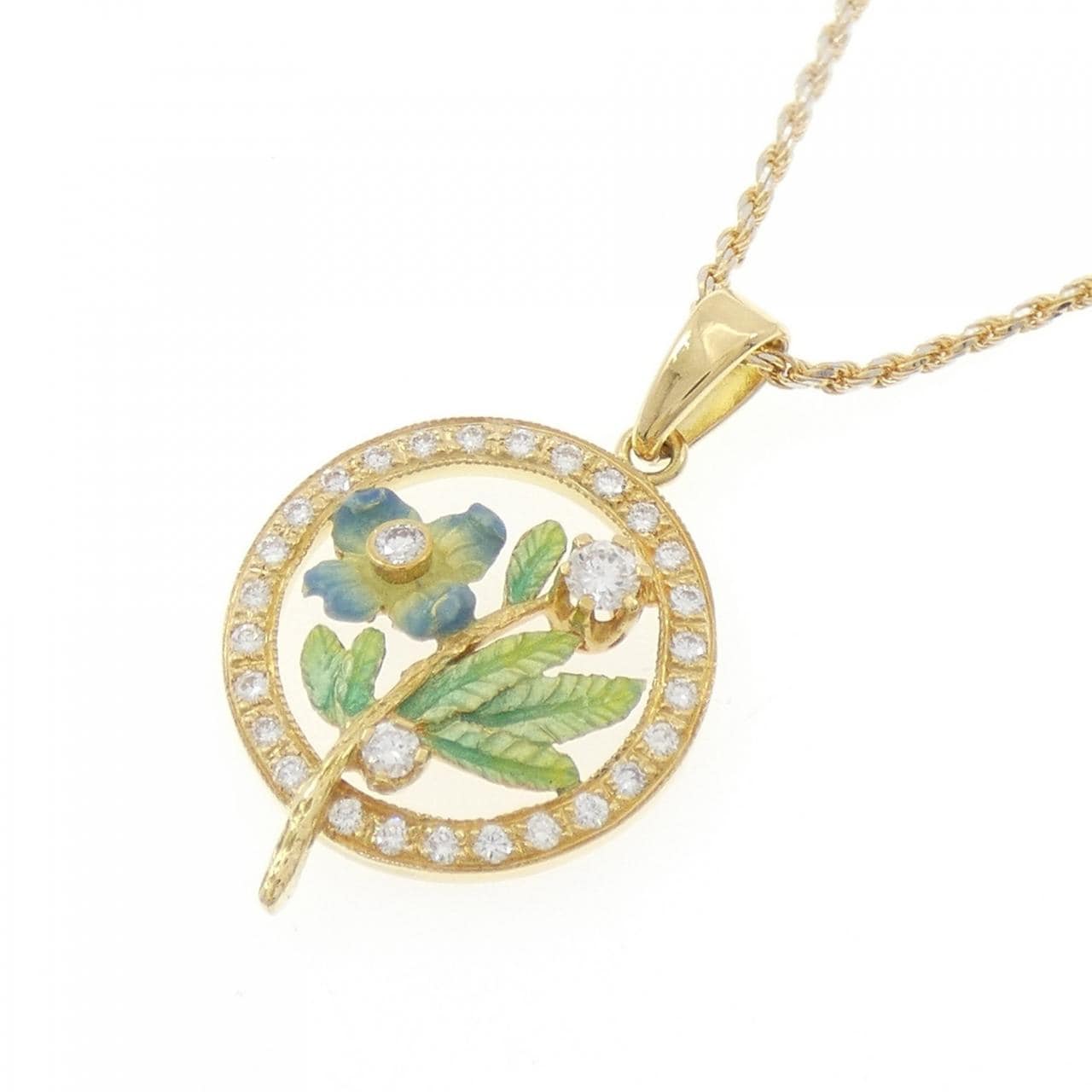 マリエラ エナメル ネックレス