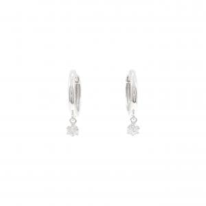 K14WG ダイヤモンド ピアス 0.20CT