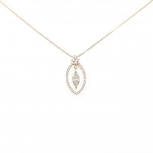 K18PG/K18YG ダイヤモンド ネックレス 0.422CT