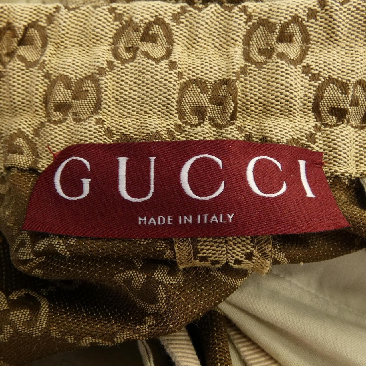 グッチ GUCCI GGリネンブレンドキャンバスジョギングパンツ 791596 ZAM7G パンツ