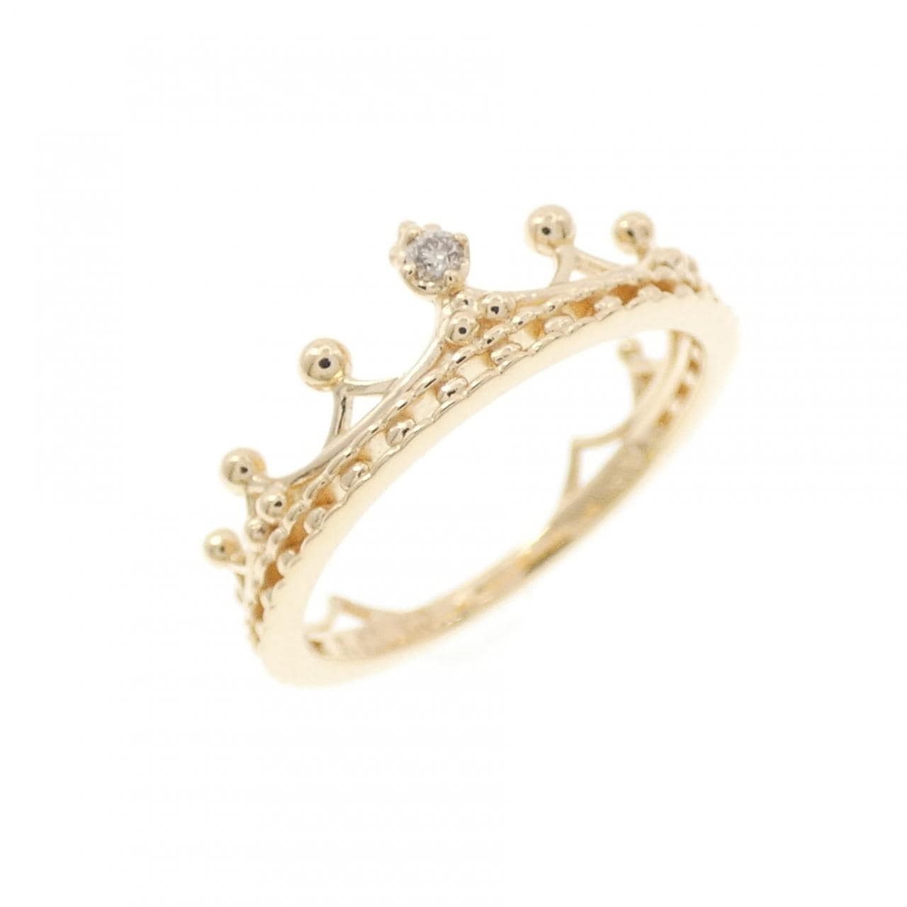 ノジェス ティアラ ダイヤモンド ピンキーリング 0.01CT
