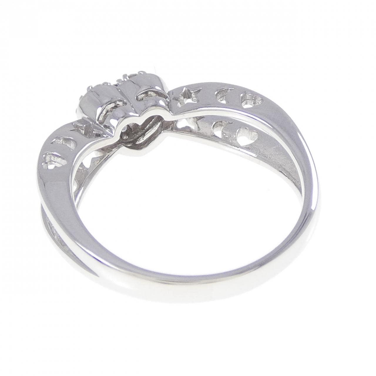 ポンテヴェキオ ハート リング 0.21CT