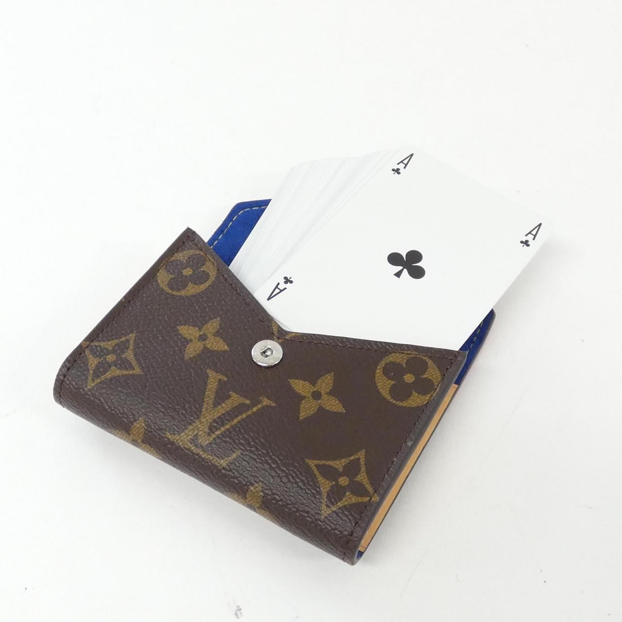 LOUIS VUITTON Monogram Etui Cult Arsene GI0014 Playing Card Case