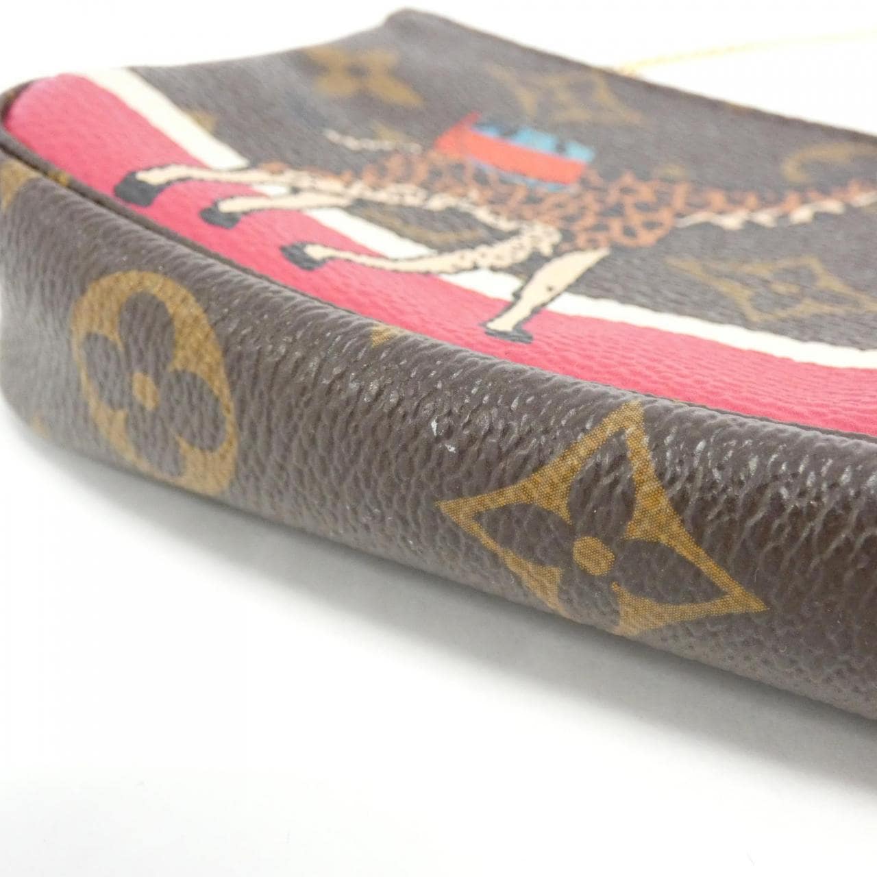 LOUIS VUITTON Monogram Mini Pochette Accessory M62087 Accessory Pouch