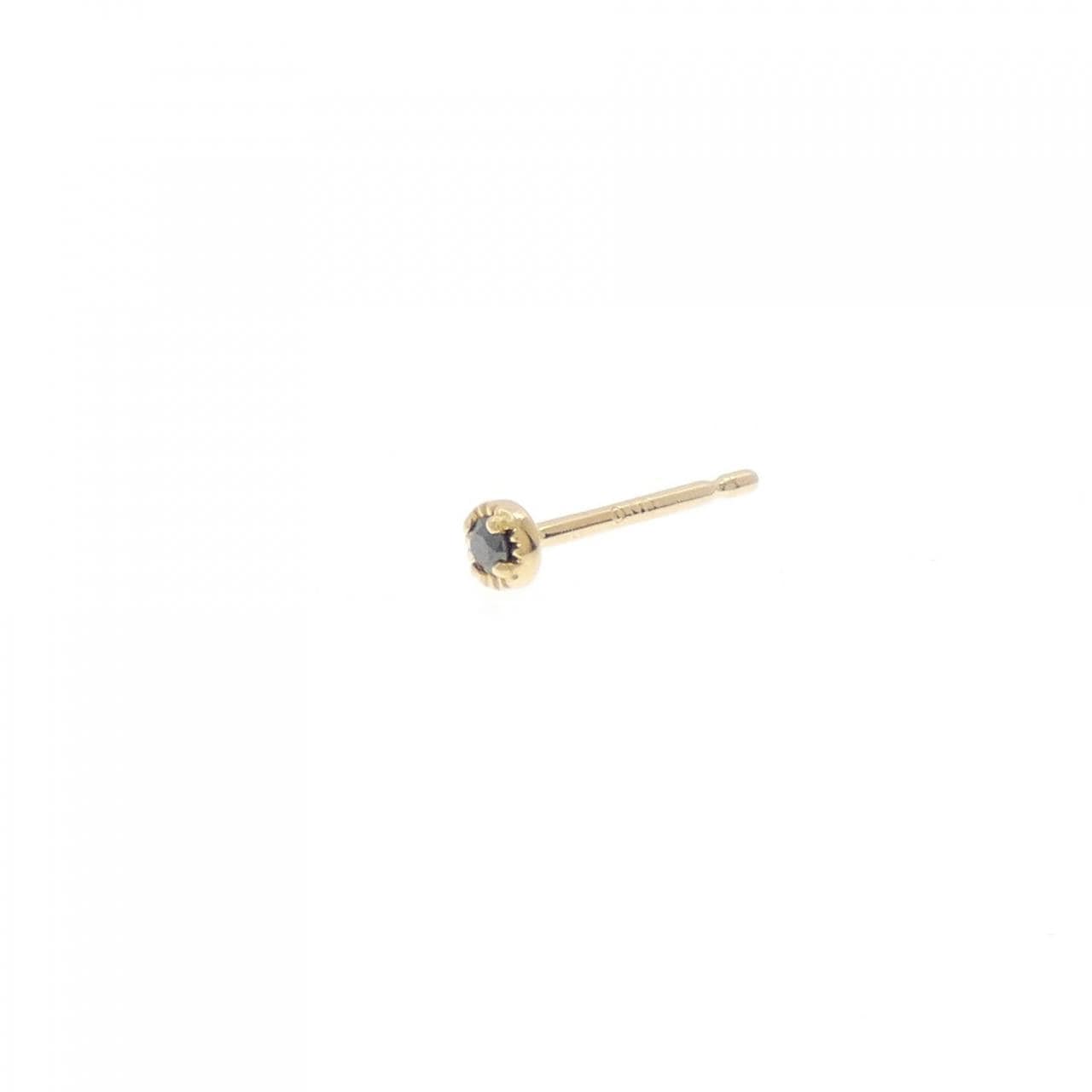 K18YG Diamond Earrings 0.02CT Single Ear