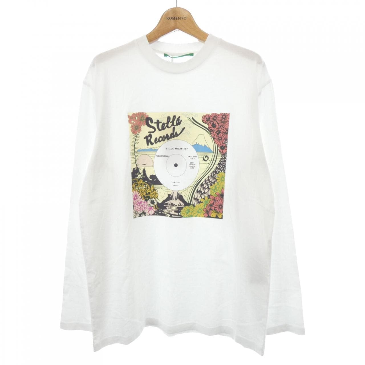 ステラマッカートニー STELLA MCCARTNEY レコードロンティ Tシャツ