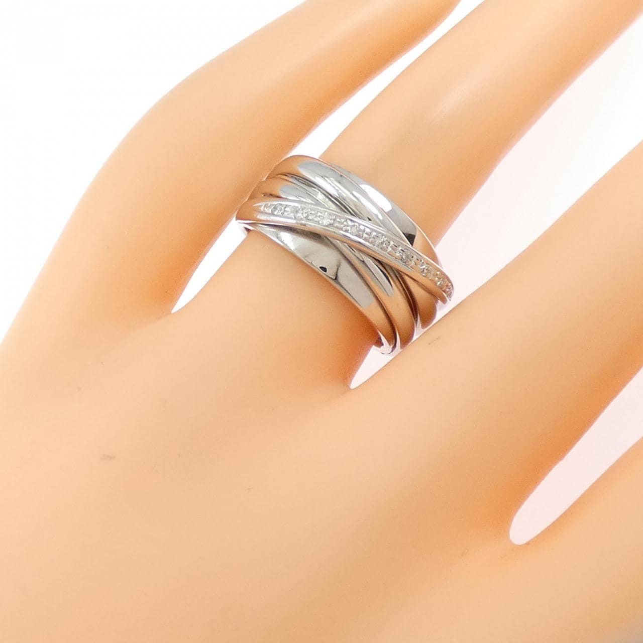 PT900 ダイヤモンド リング 0.06CT