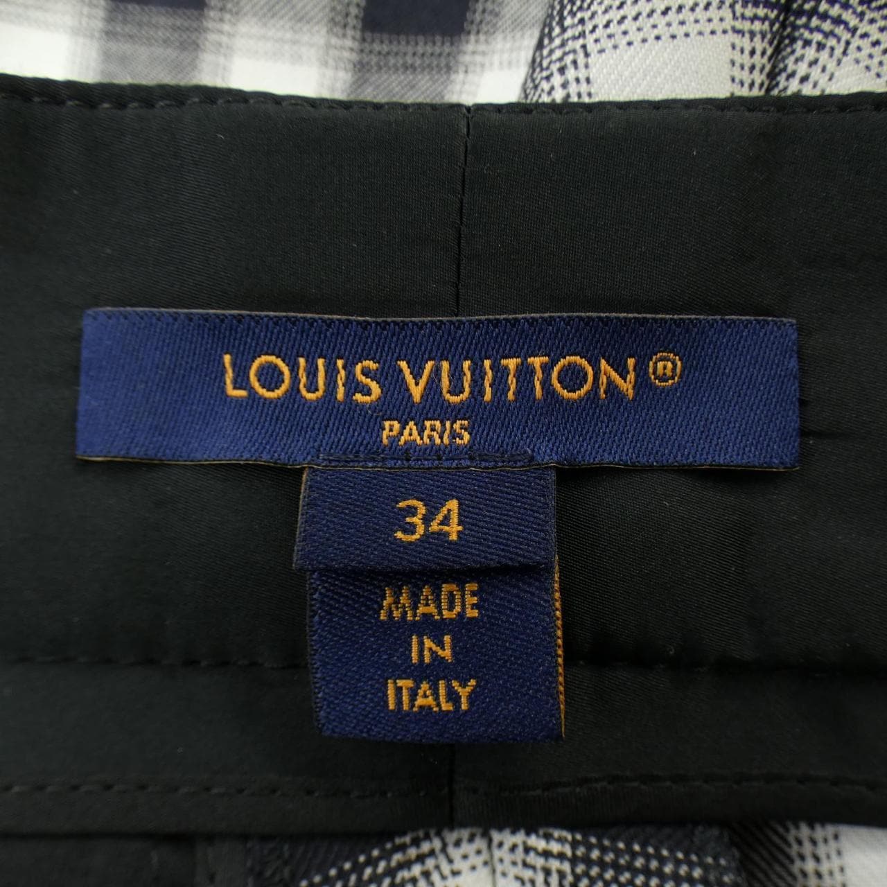 ルイヴィトン LOUIS VUITTON ヴィシーチェックパンツ FPPA23012 パンツ