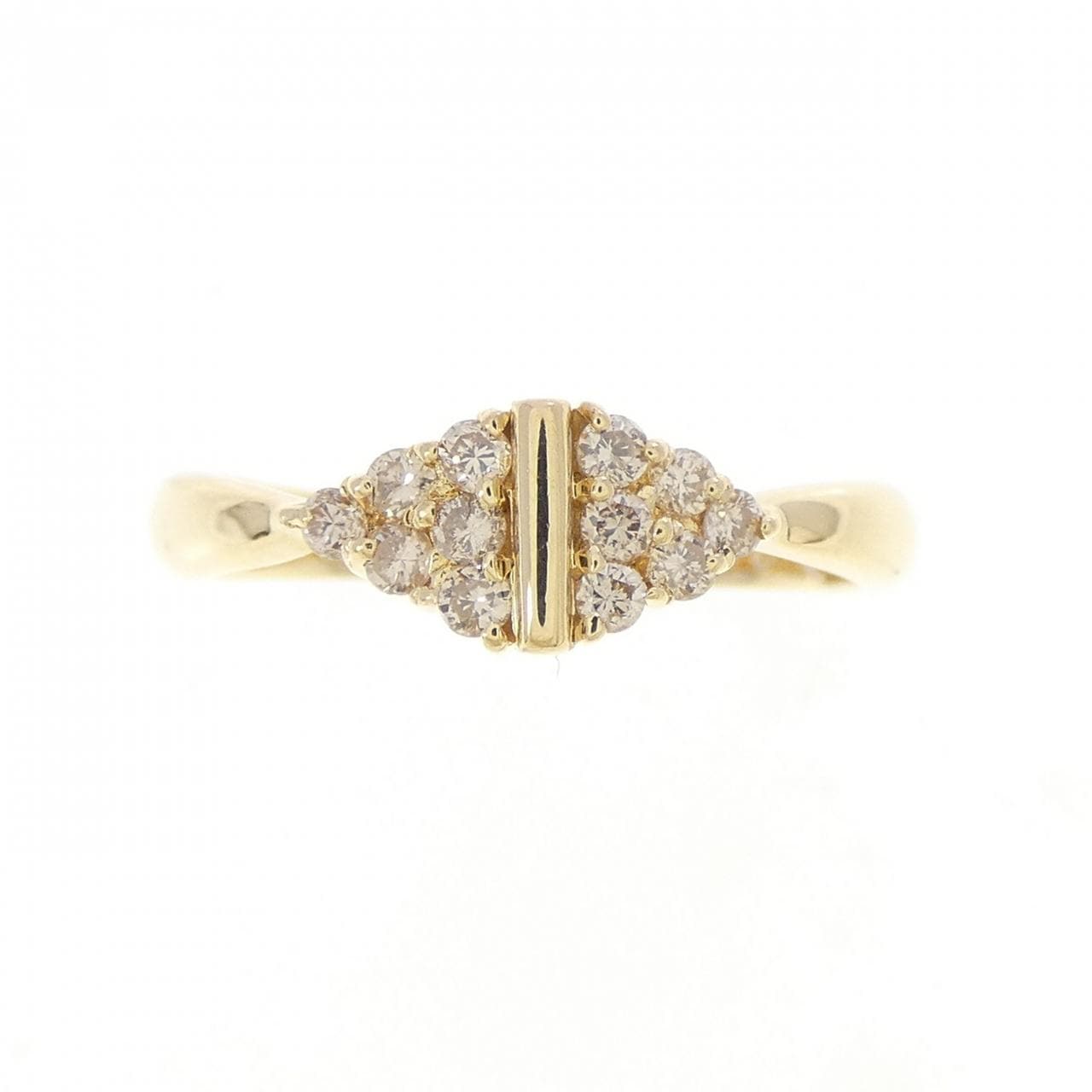 K18YG ダイヤモンド リング 0.17CT