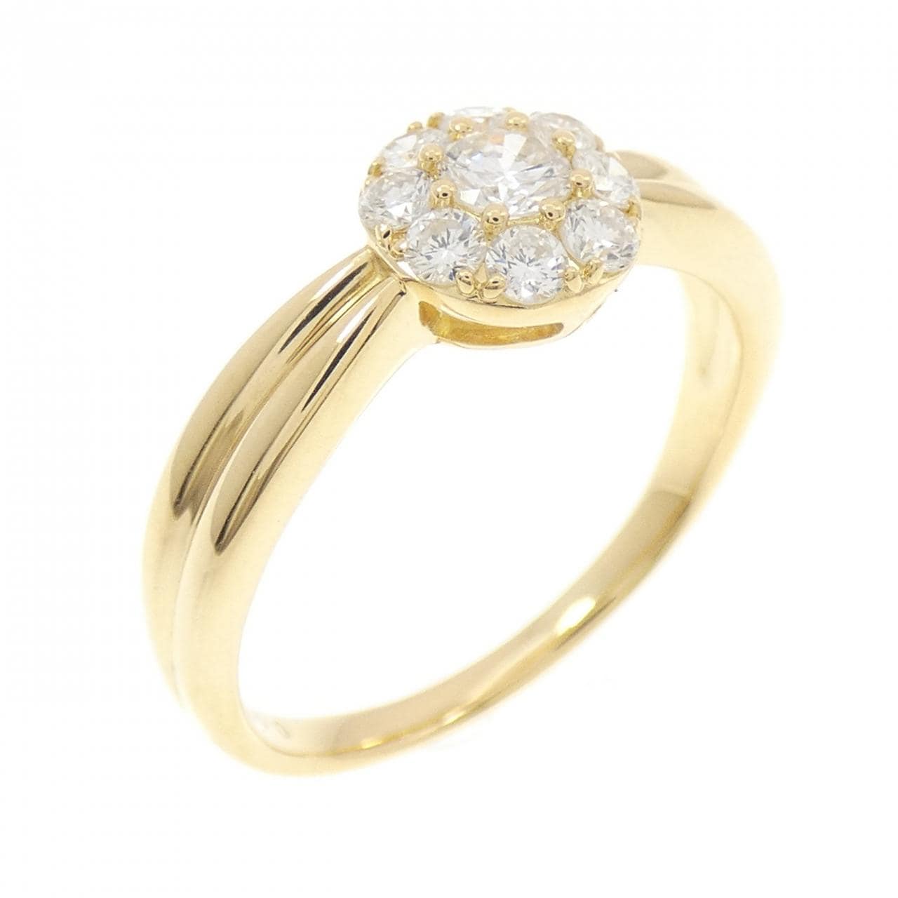 K18YG ダイヤモンド リング 0.50CT
