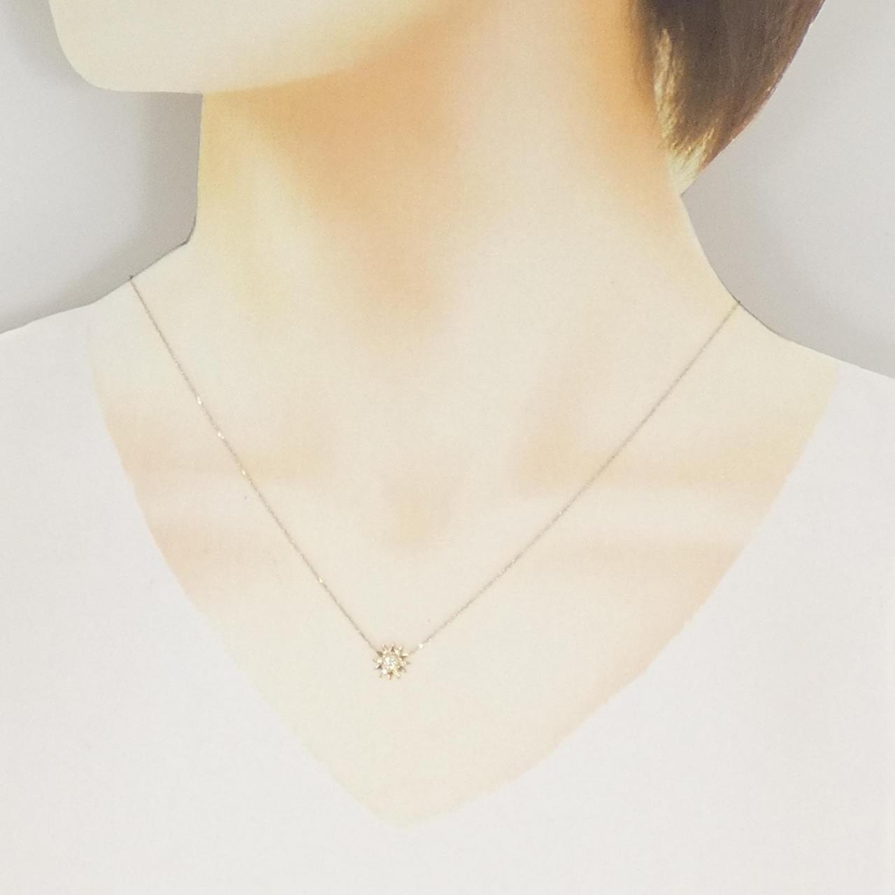 スタージュエリー ダイヤモンド ネックレス 0.10CT