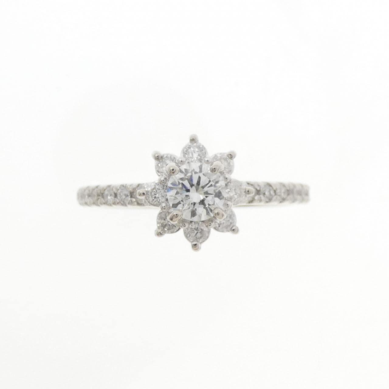 PT900 ダイヤモンド リング 0.45CT