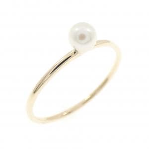 K10YG アコヤパール リング 3.8mm