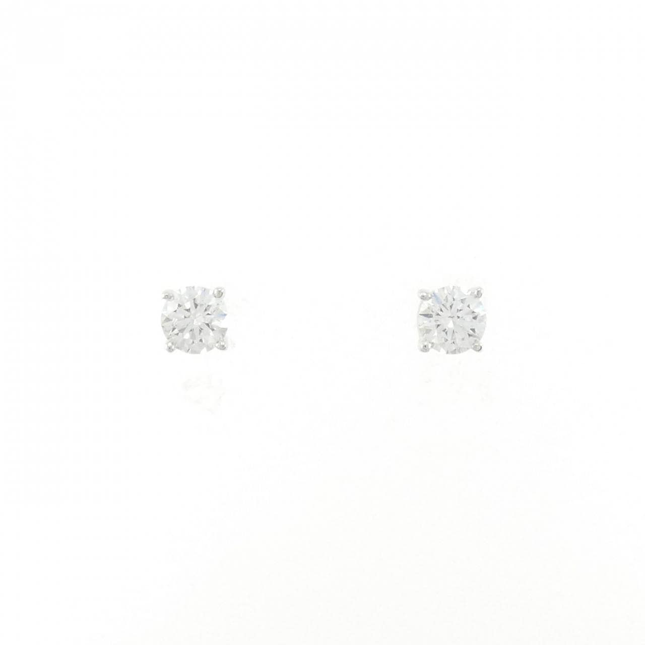 ポンテヴェキオ ダイヤモンド ピアス 0.419CT