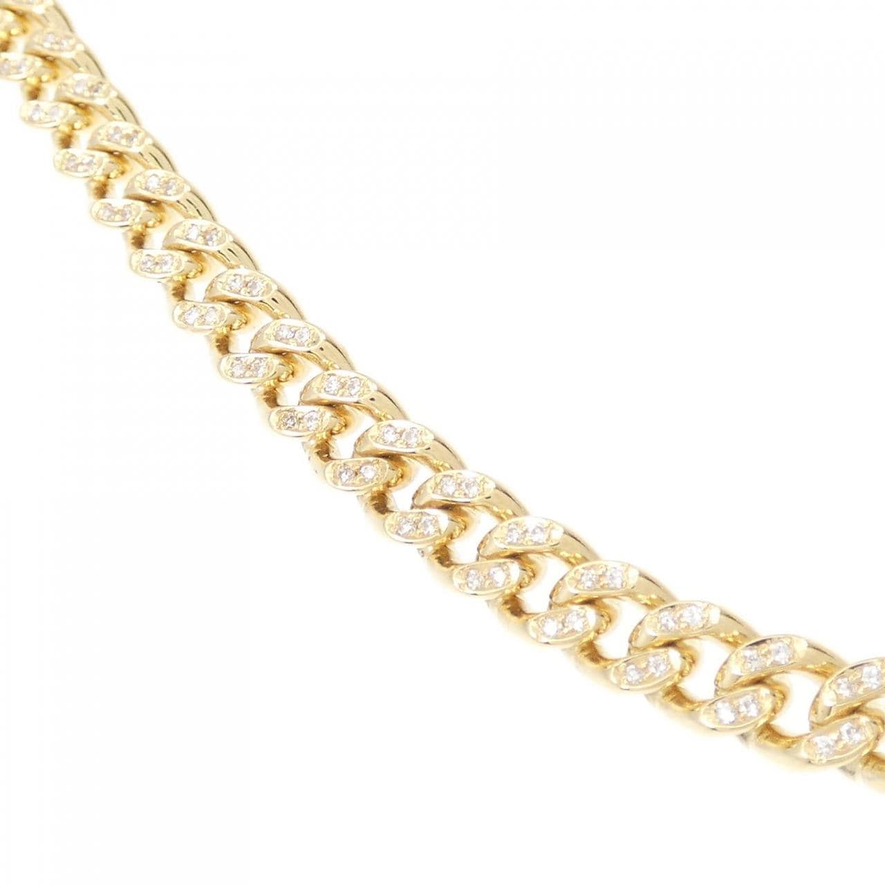 [BRAND NEW] K18YG Diamond Kihei Necklace 50cm 1.52CT