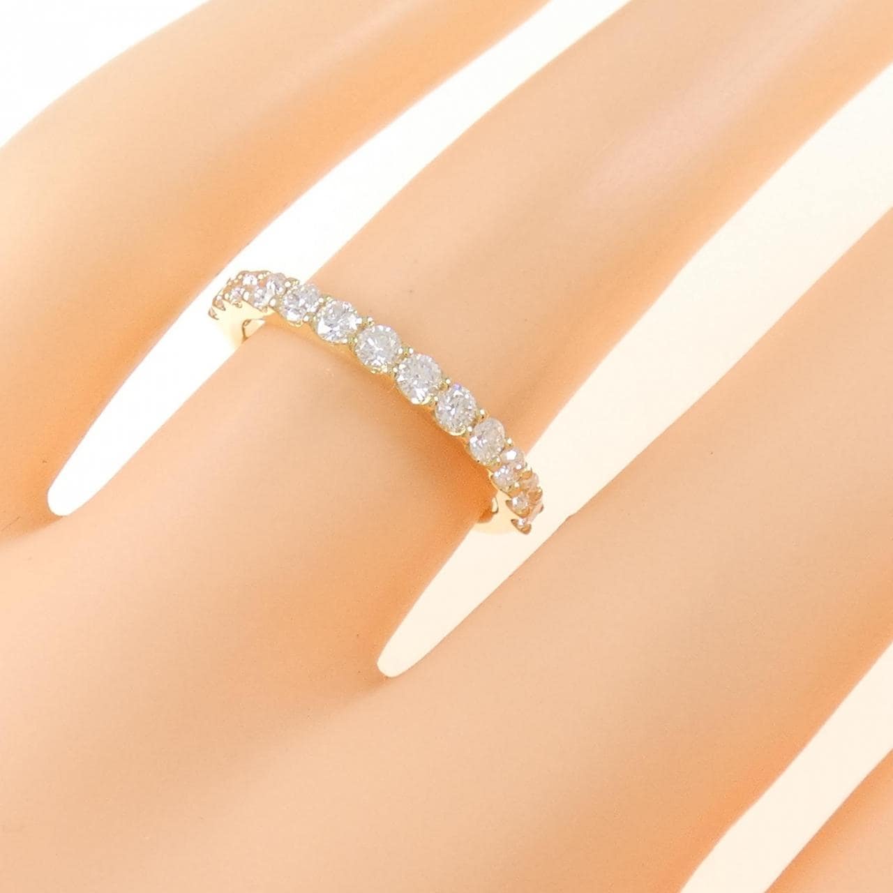[新品] K18YG鑽石戒指 0.502CT