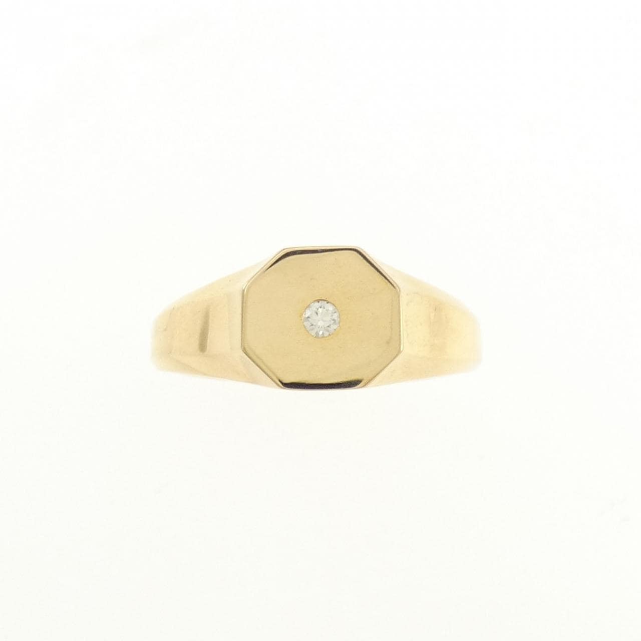 【新品】K18YG ダイヤモンド リング 0.03CT