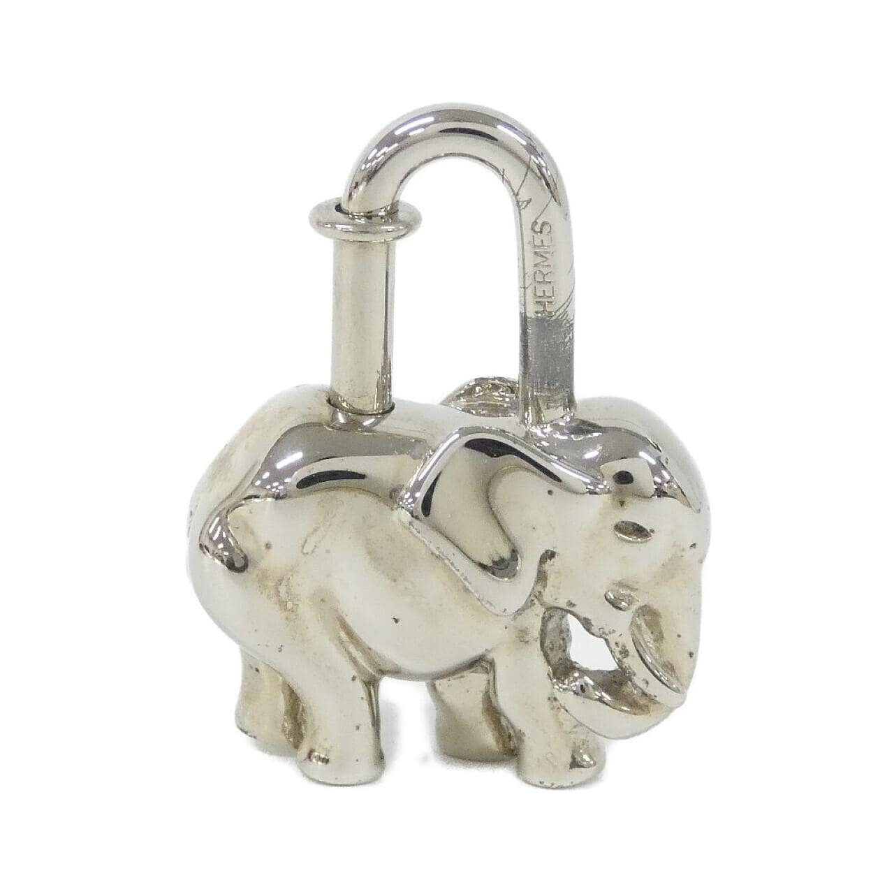 【ヴィンテージ】エルメス ELEPHANT カデナ 013247CA キーホルダー