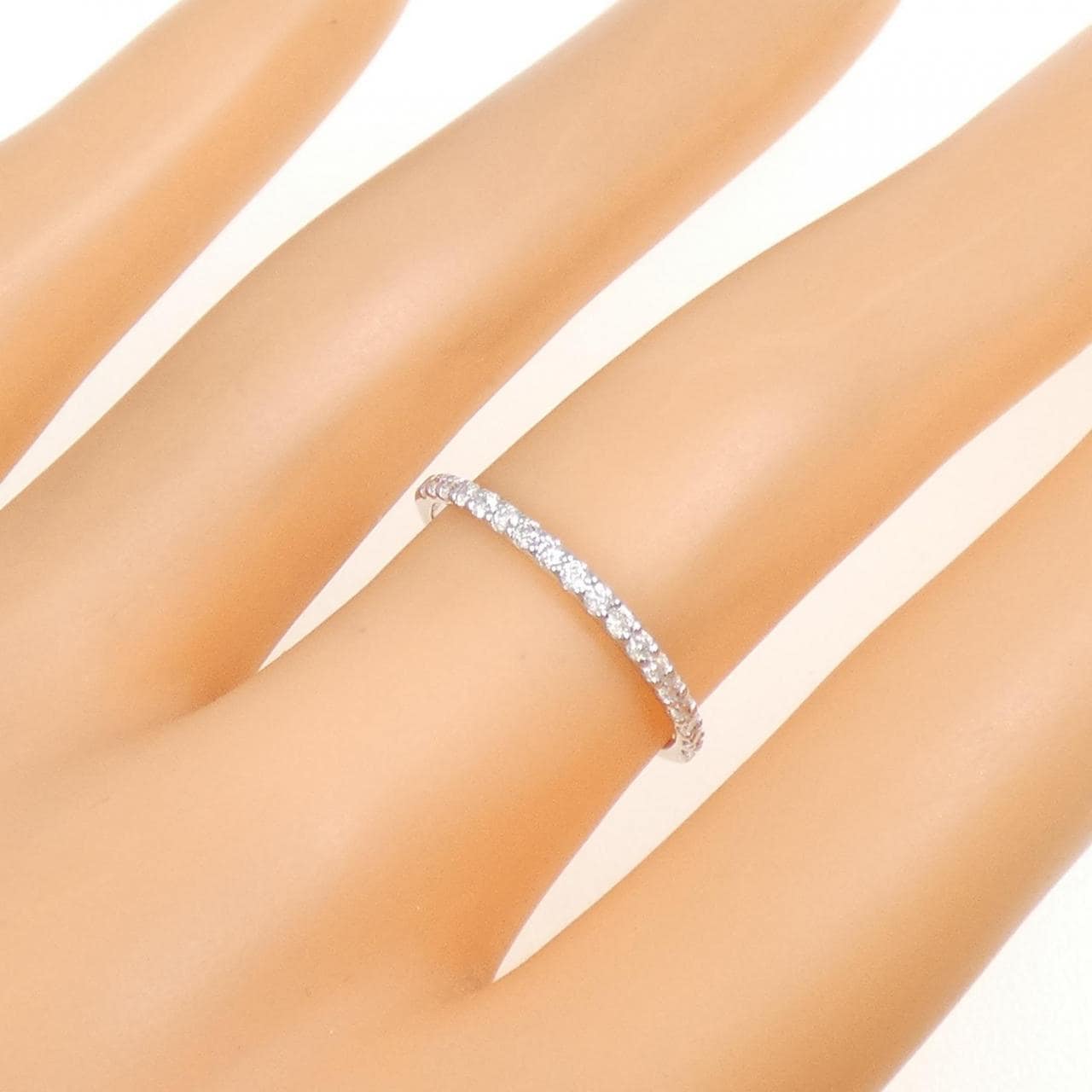 K18WG ダイヤモンド リング 0.20CT