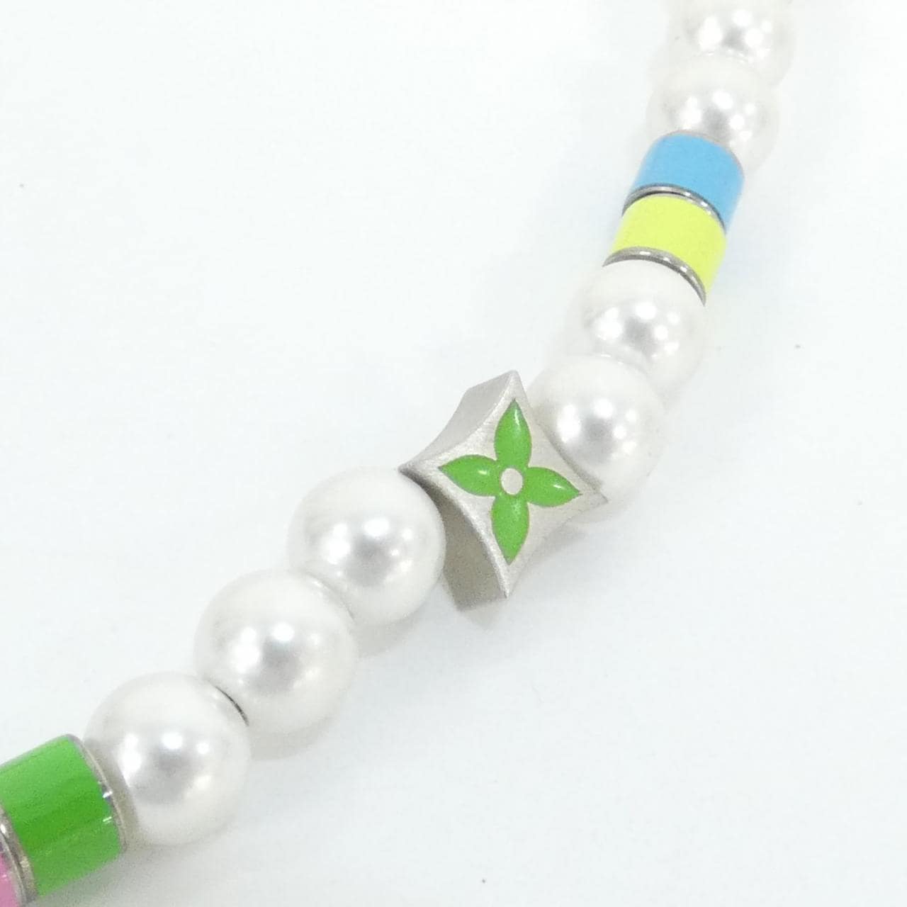 ルイヴィトン ネックレス モノグラム パールパーティー M01500 ネックレス