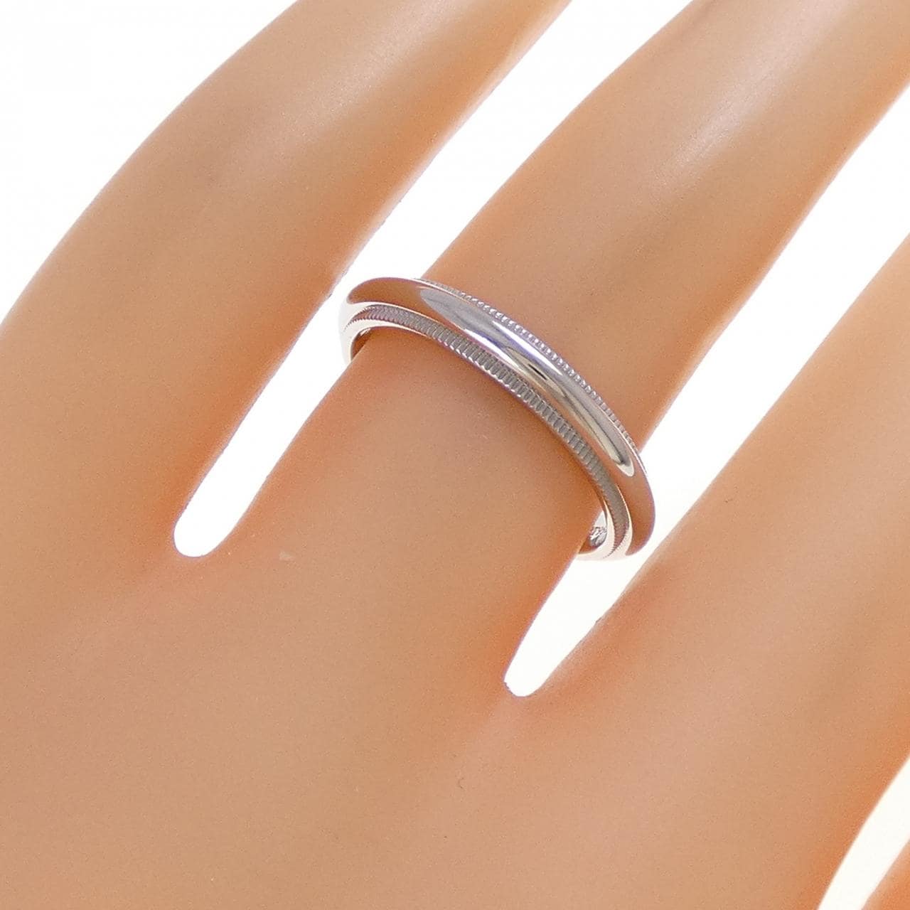 ティファニー ミルグレイン リング