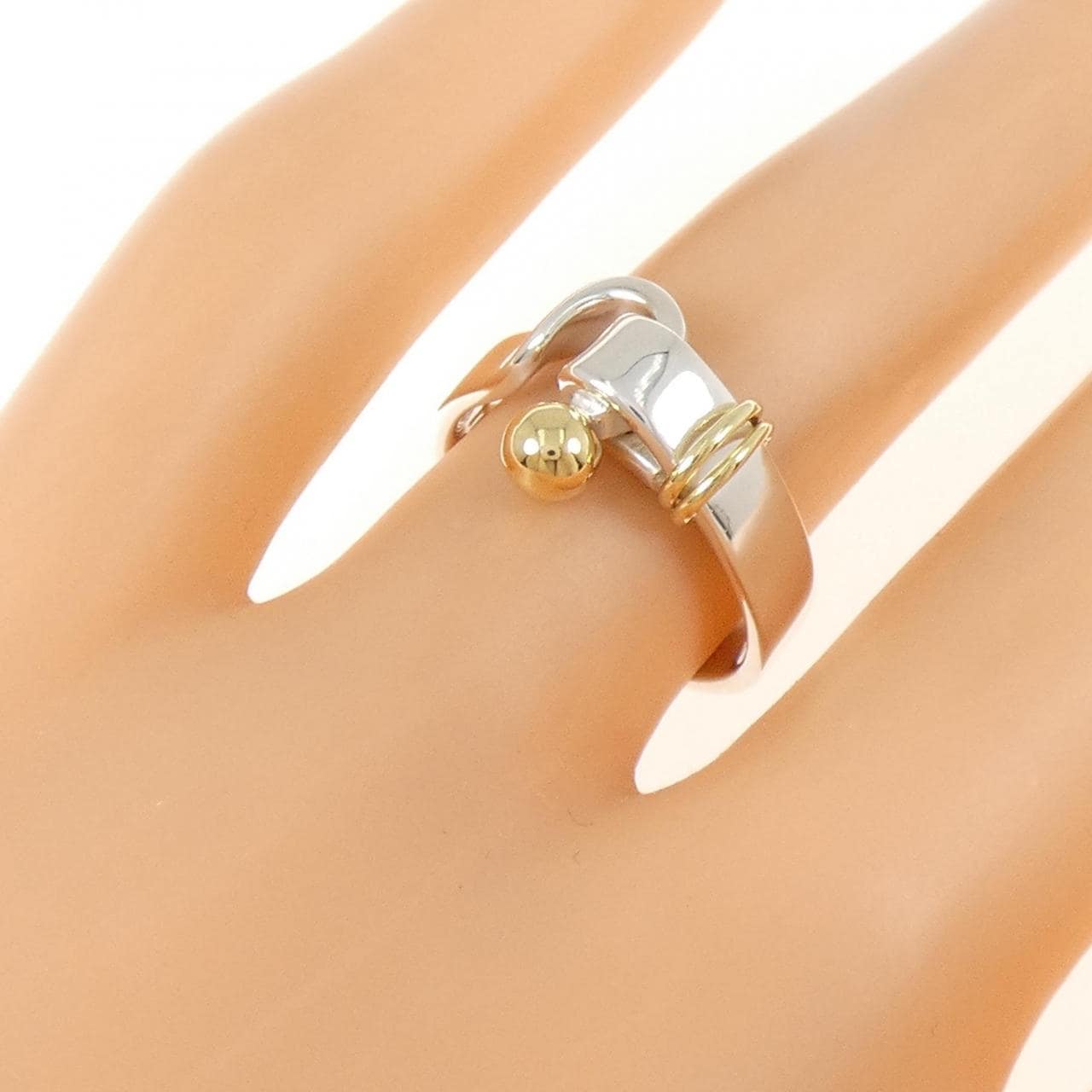 【ヴィンテージ】ティファニー ラブノット リング