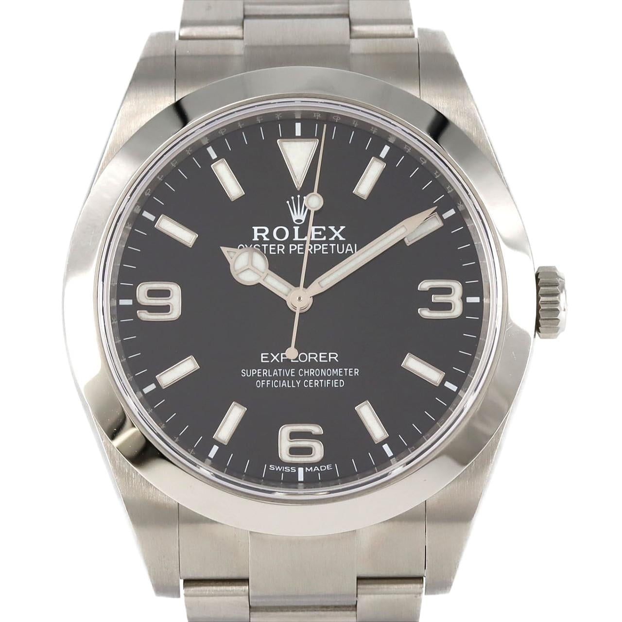 ロレックス エクスプローラーI 214270 SS 自動巻 ランダム番