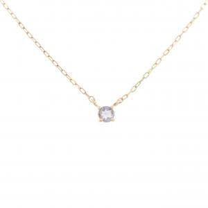 K18YG タンザナイト ネックレス 0.09CT