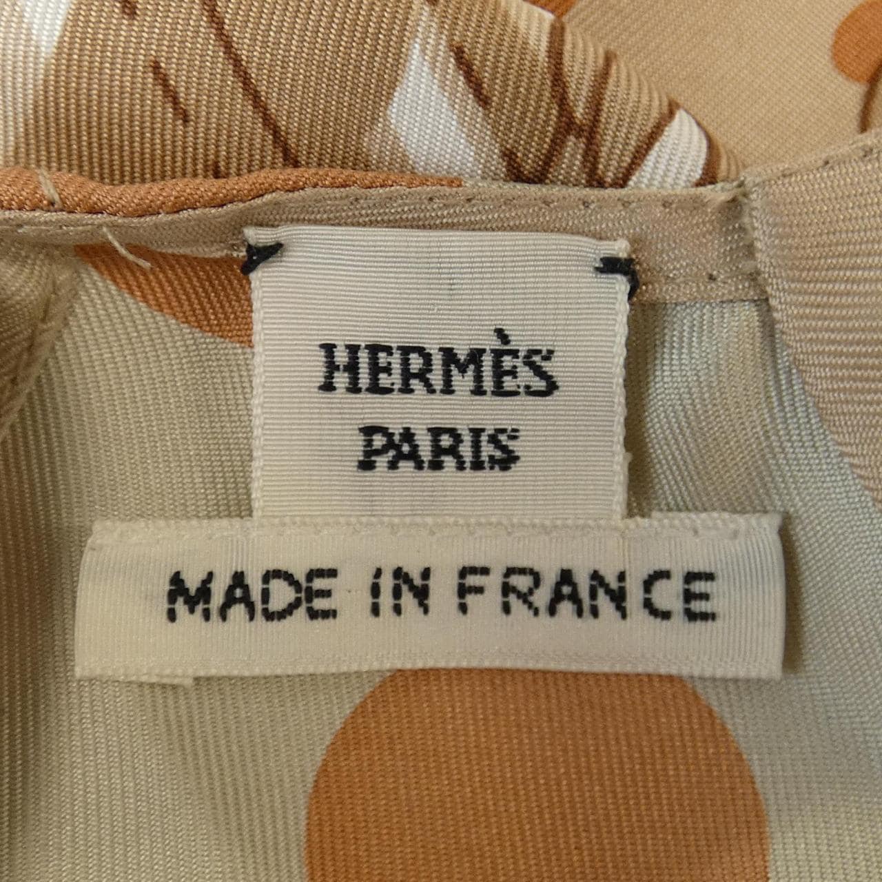 エルメス HERMES *17-7352ツイルレーヌ ワンピース
