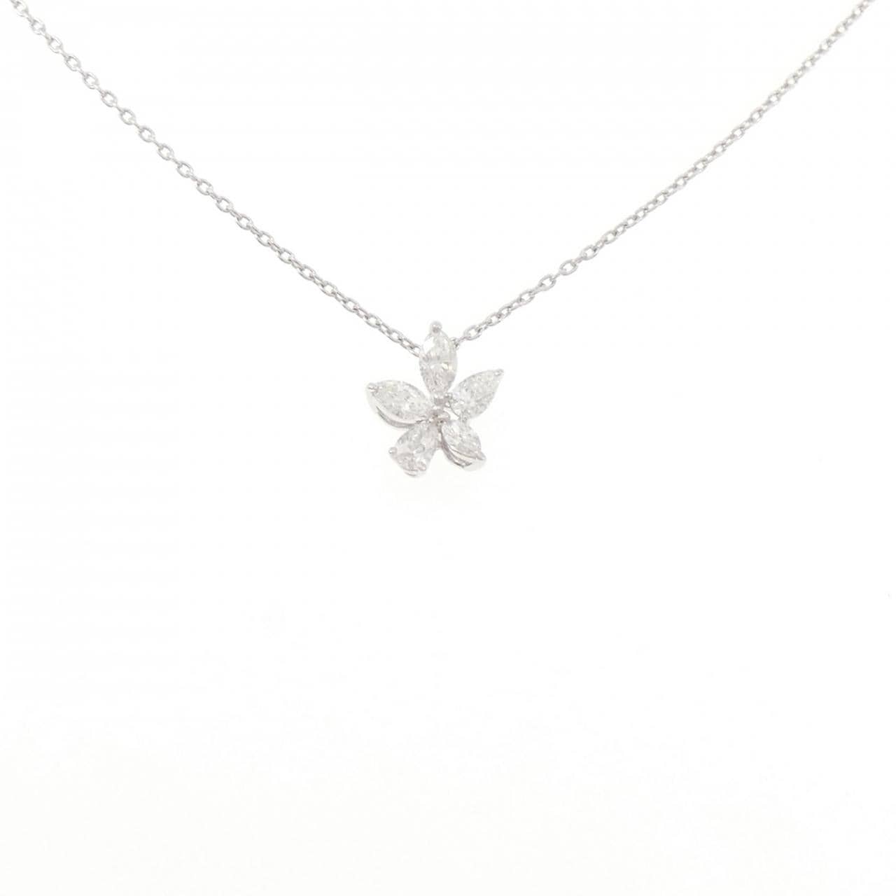 ミキモト ダイヤモンド ネックレス 0.45CT