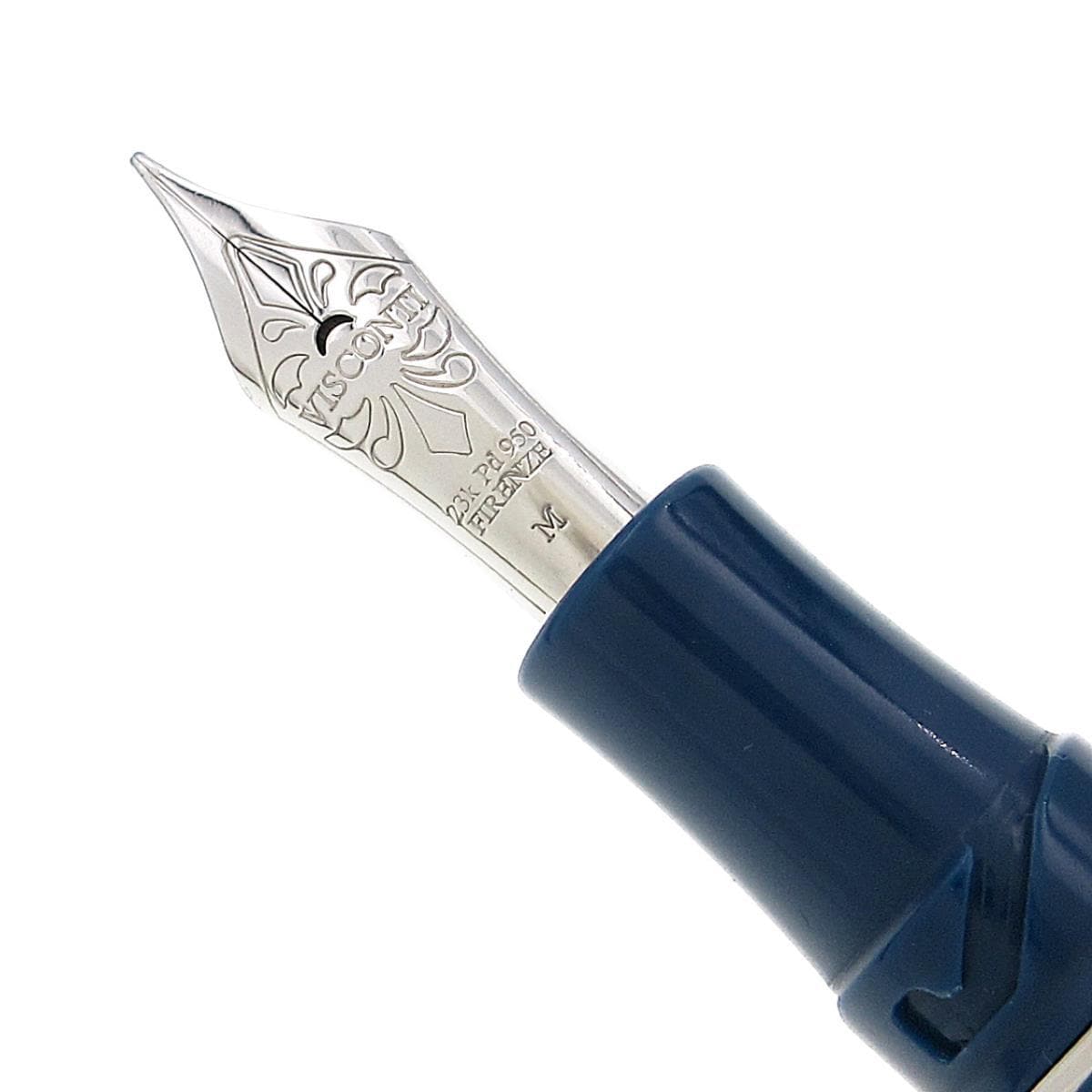 VISCONTI萨尔瓦多·达利纯银蓝色 V65618 钢笔
