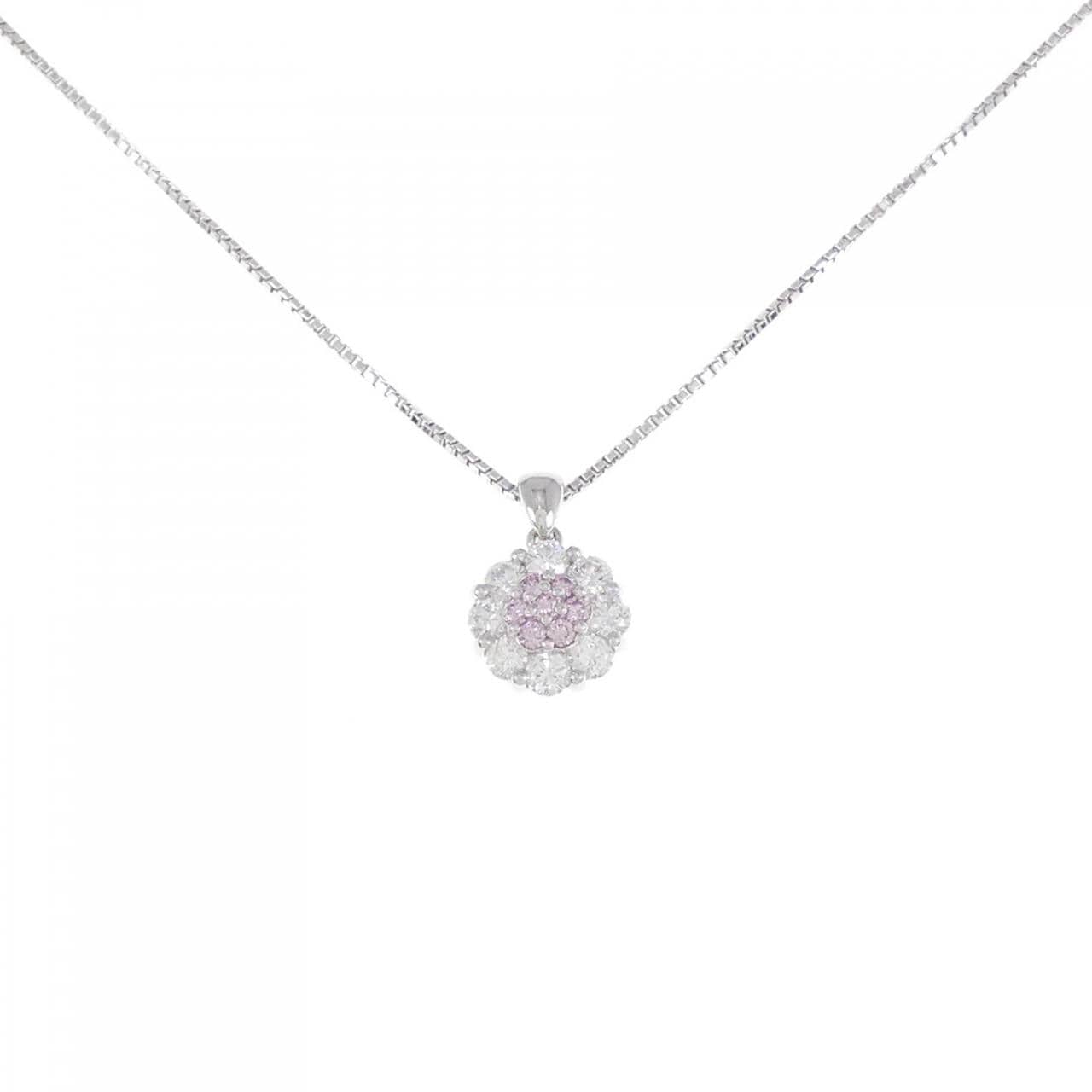 PT Pink diamond necklace 0.07CT