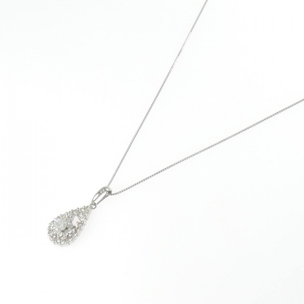 PT900/PT850 ダイヤモンド ネックレス 0.401CT