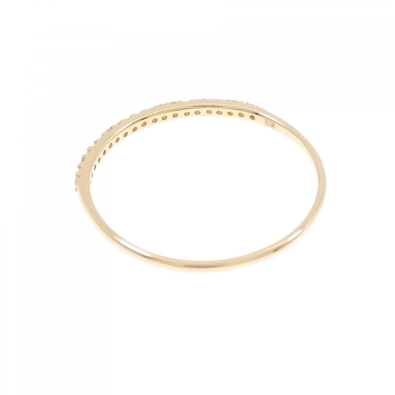 【リメイク】K18YG ダイヤモンド リング 0.10CT