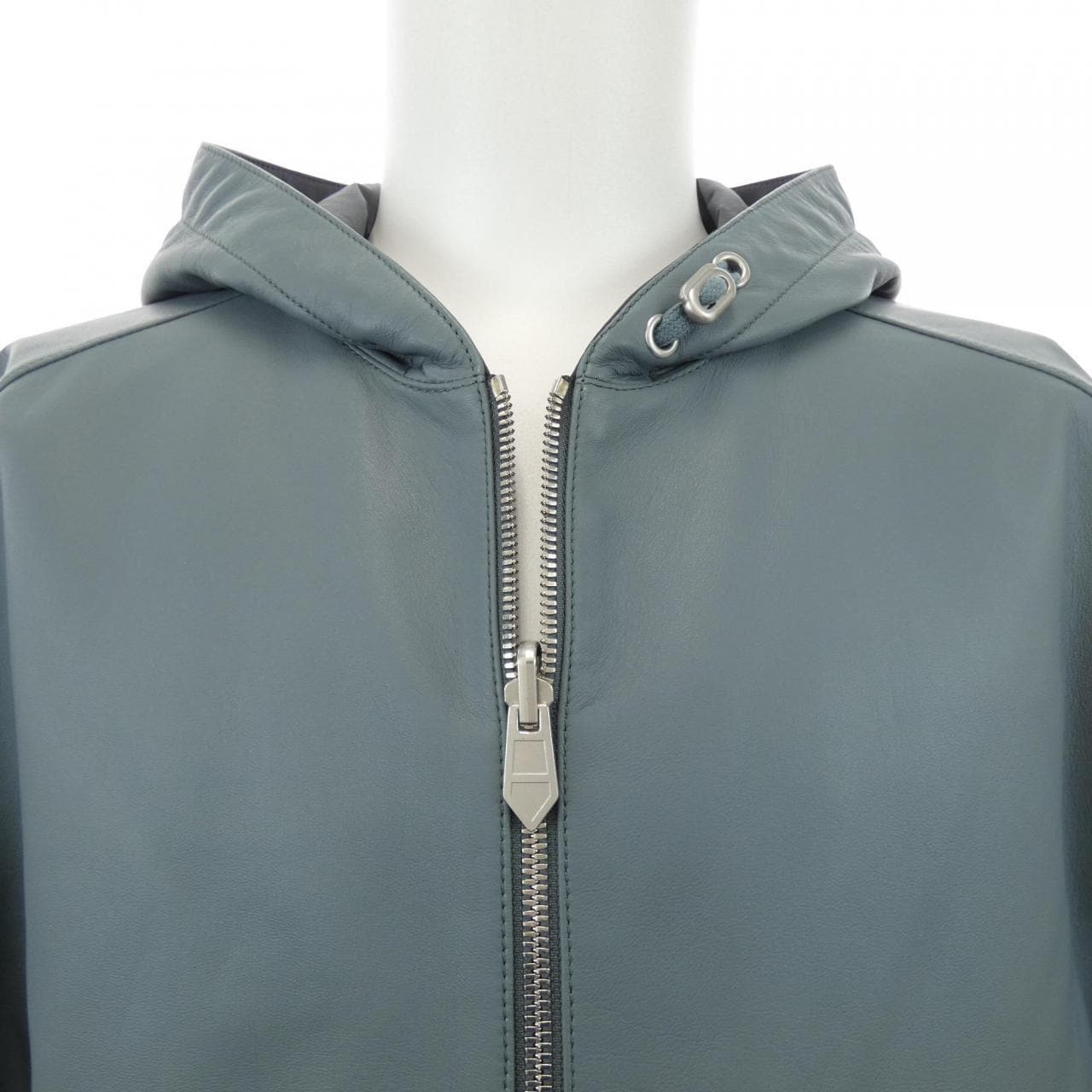 HERMES 553020HA Leather Jacket