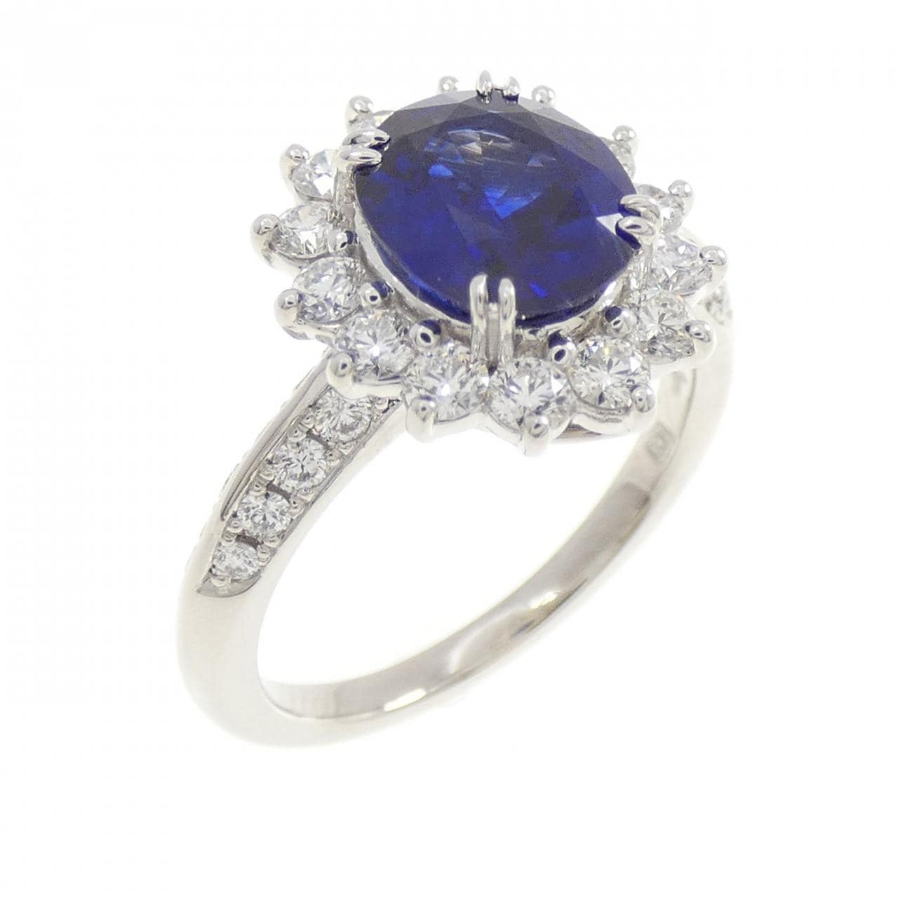 クイーン サファイヤ リング 1.721CT