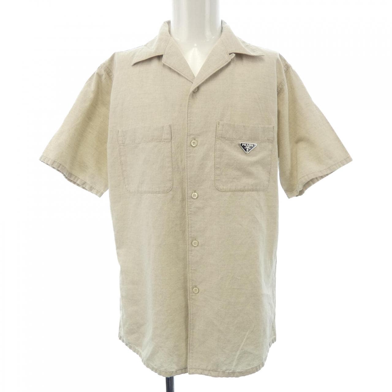 プラダ PRADA トライアングルロゴ GEC094 SAEO 14J2 S／Sシャツ