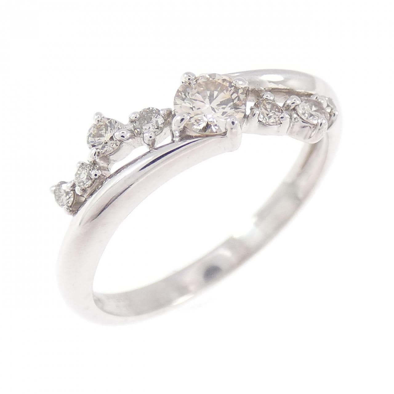PT900 ダイヤモンド リング 0.30CT