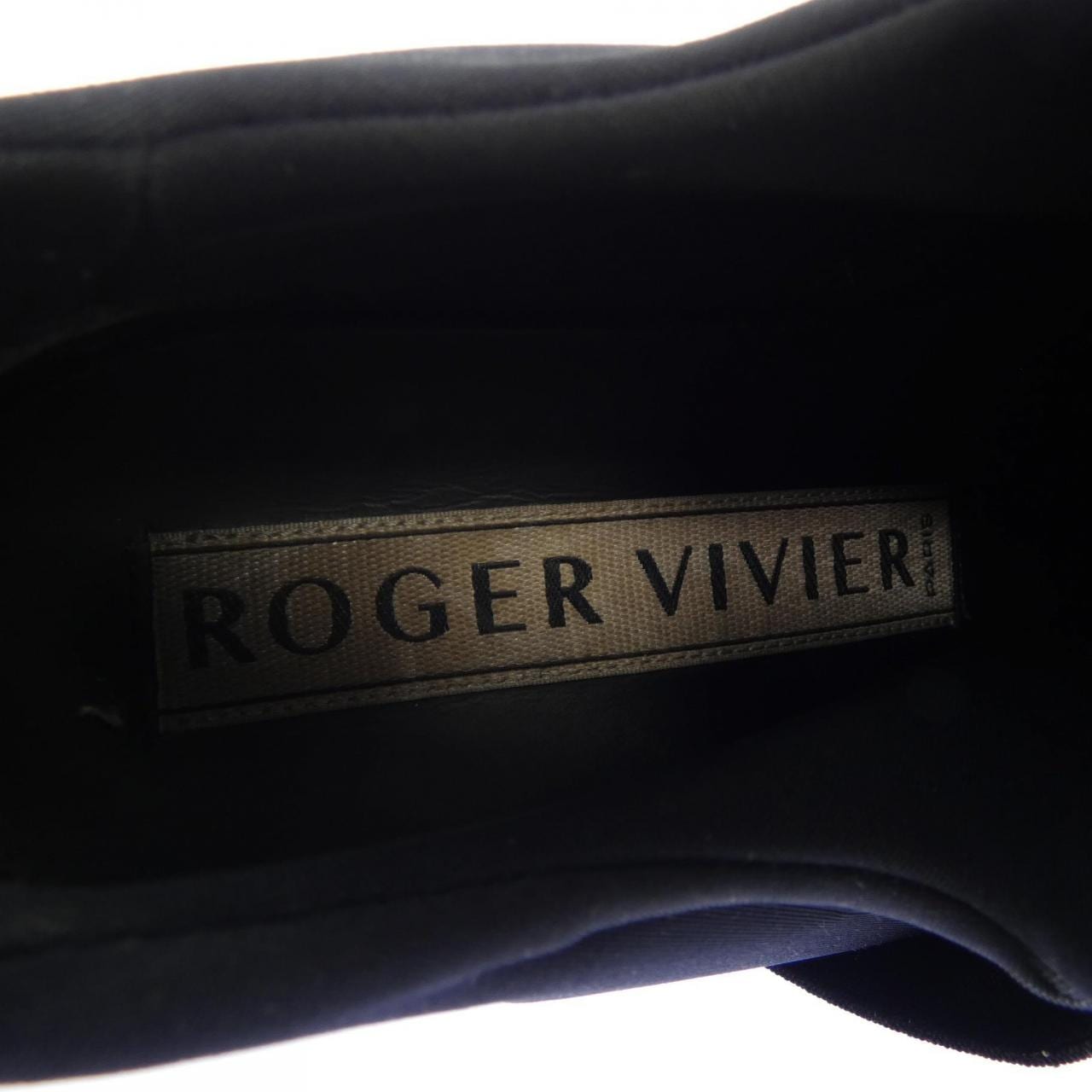 ロジェヴィヴィエ ROGER VIVIER ヴィヴ ラン　ストラスバックル スニーカー