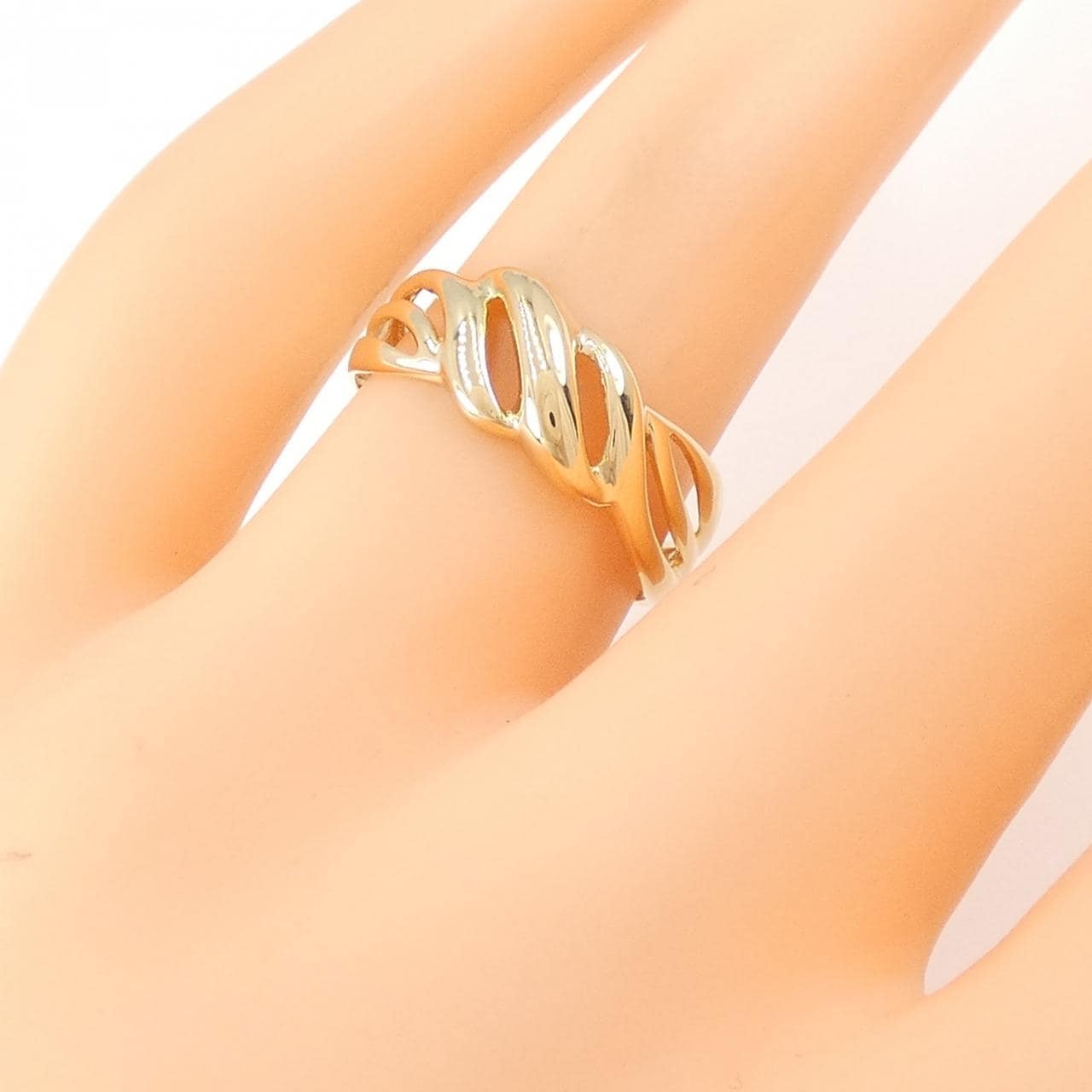 K18YG ring