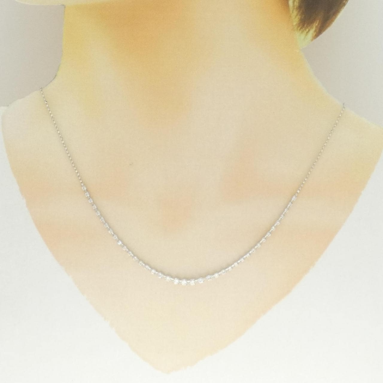 PT850 ダイヤモンド ネックレス 1.00CT
