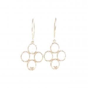 K10PG クオーツ ピアス