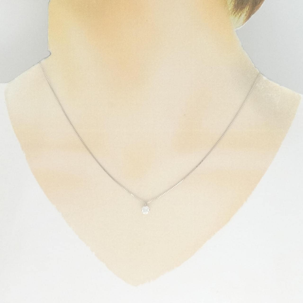 PT Diamond Necklace 0.334CT G SI1 Good