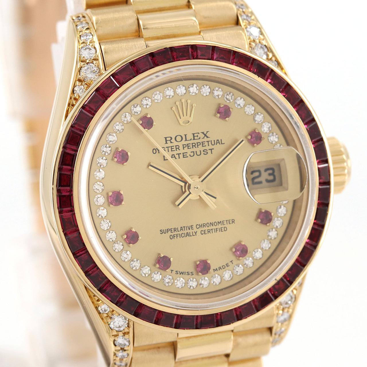 ROLEX Datejust 69028RU YG Automatic number