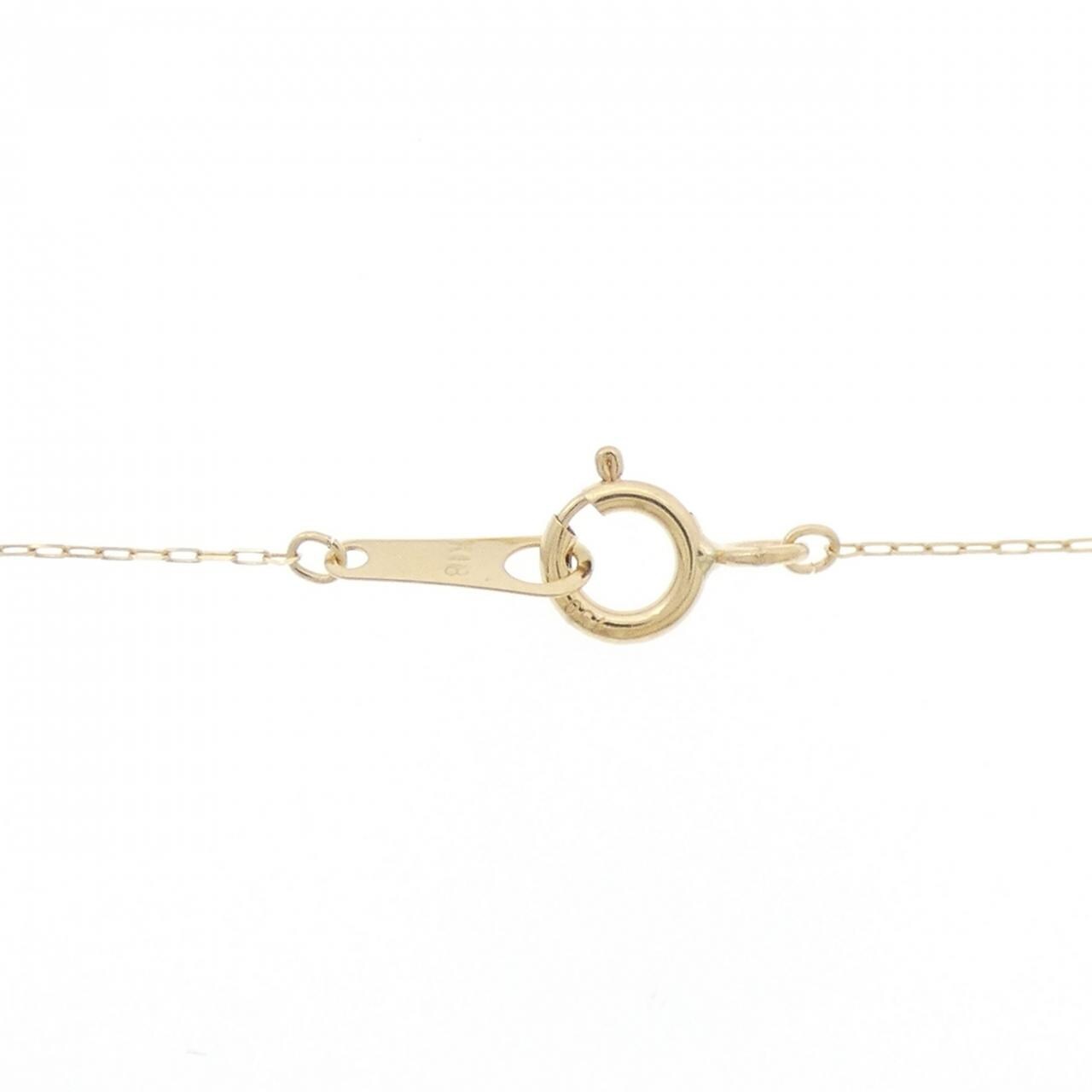 【新品】K18YG ダイヤモンド ネックレス 0.08CT