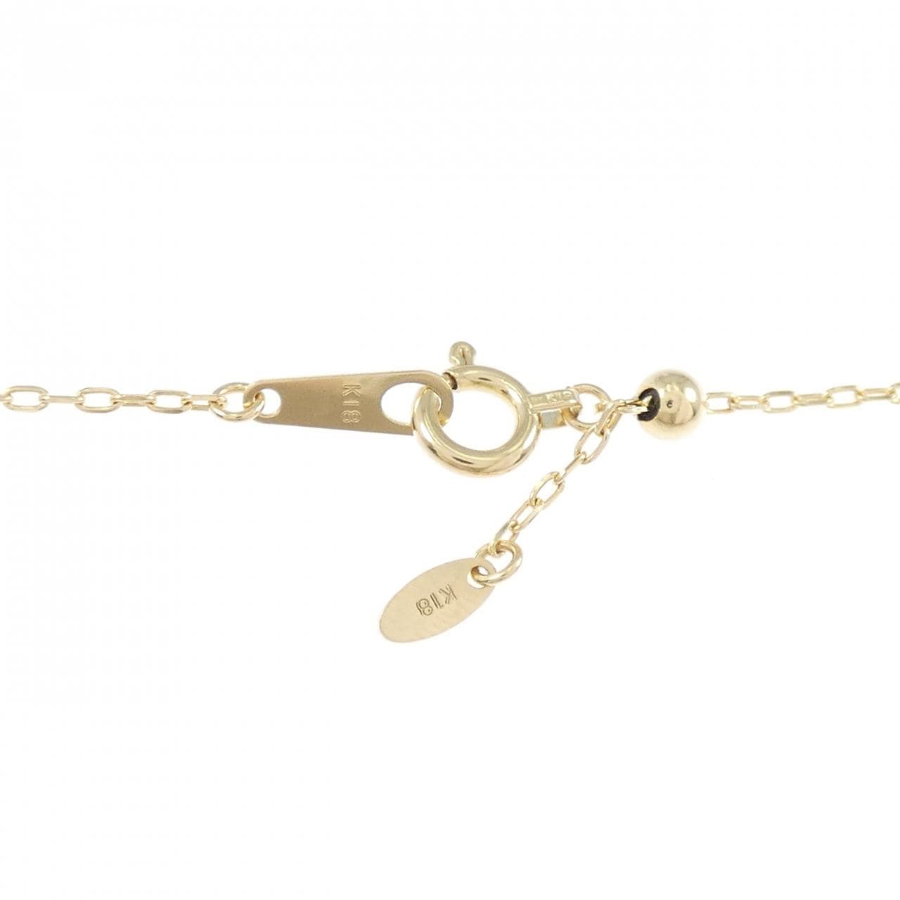 K18YG ダイヤモンド ネックレス 0.50CT
