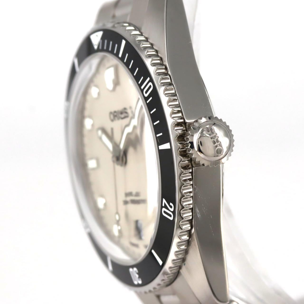 【新品】オリス ダイバース デイト 01 733 7795 4051-Set SS 自動巻