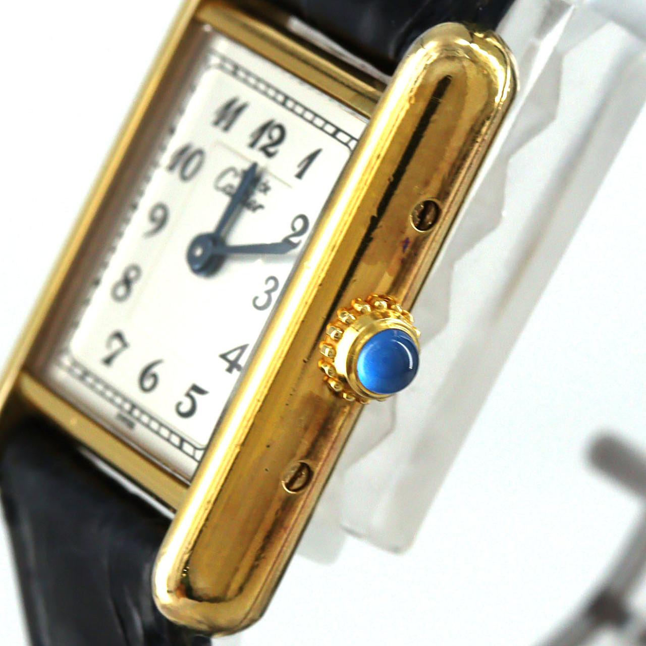 【ノーメンテナンス還元価格】カルティエ マストタンクSM GP W1002954 GP クォーツ