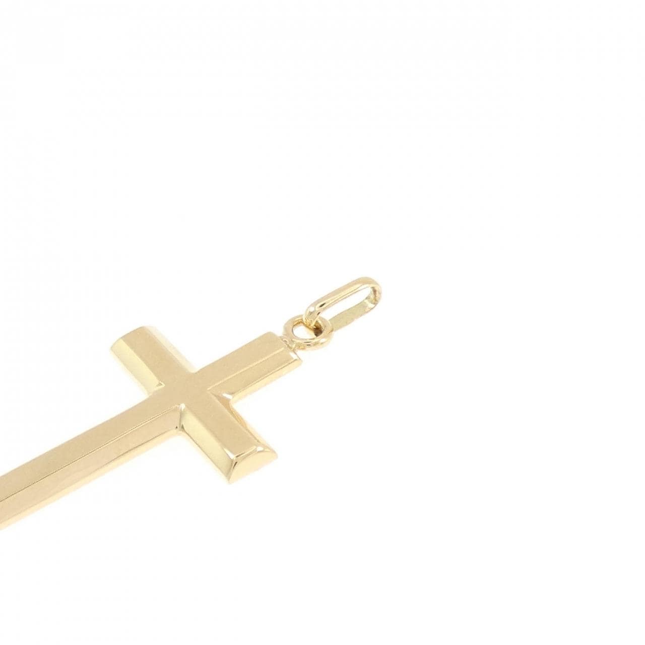 【新品】K18YG クロス ペンダント